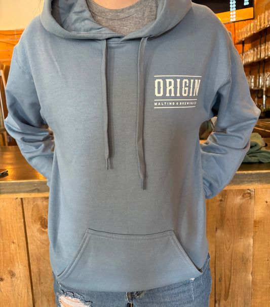 Origin - We Grow Beer Hoody - Blue
