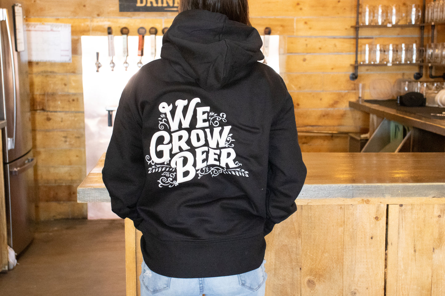 Origin - We Grow Beer Hoody - Black