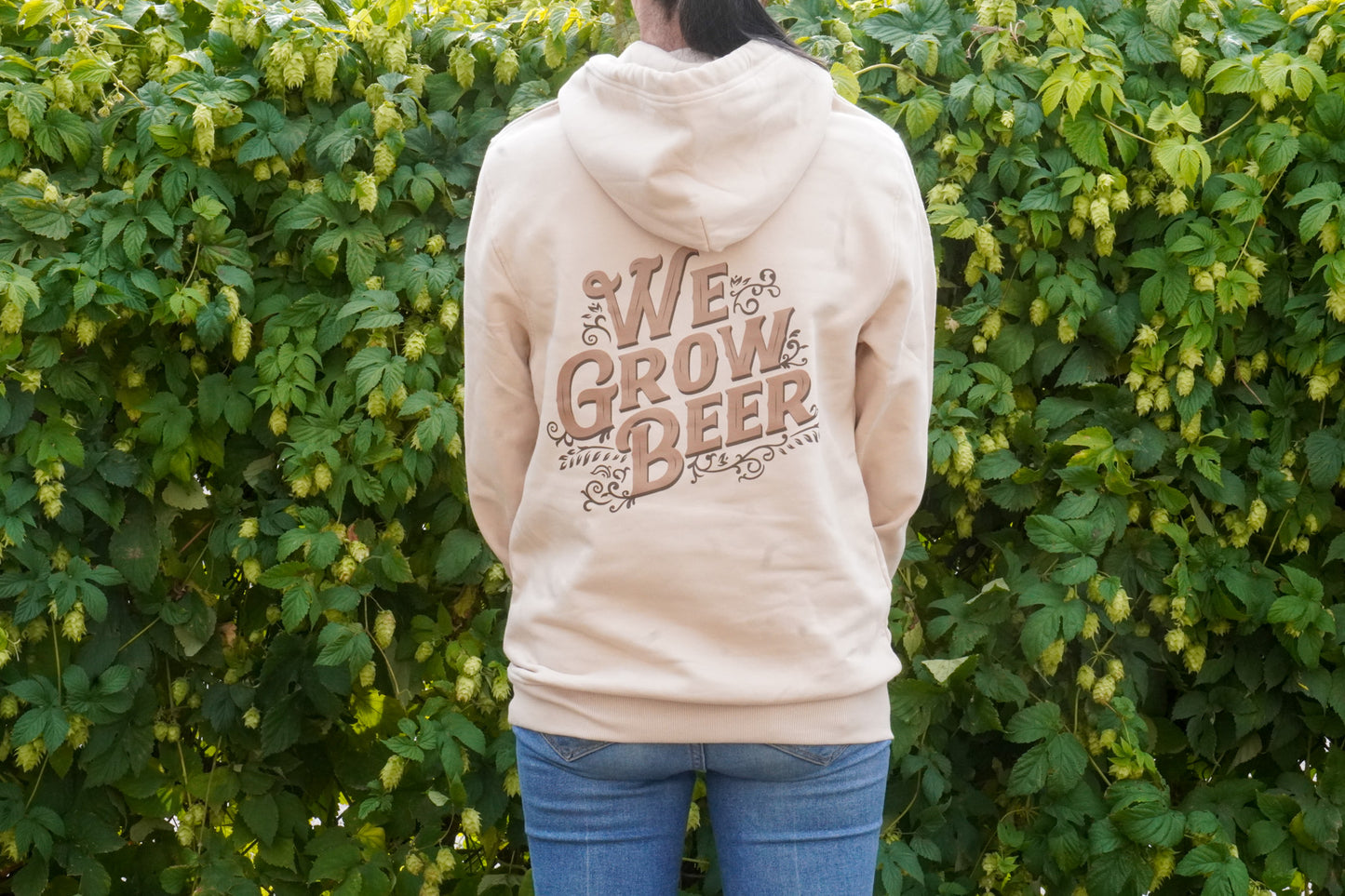 Origin - We Grow Beer Hoody - Sand