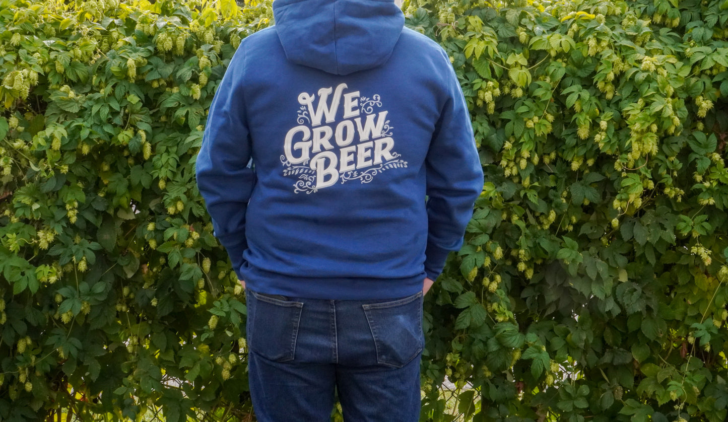 Origin - We Grow Beer Hoody - Blue