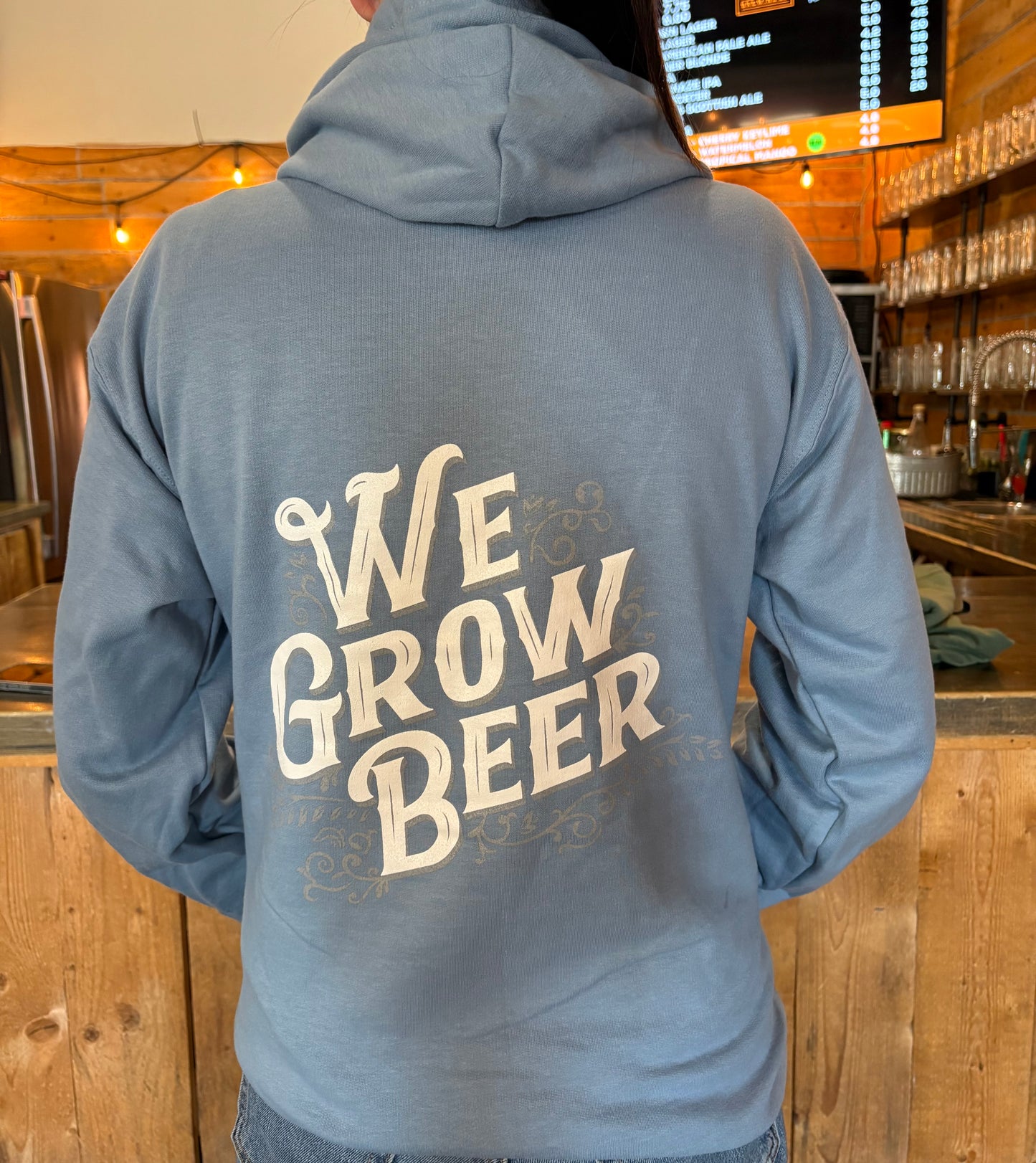 Origin - We Grow Beer Hoody - Blue