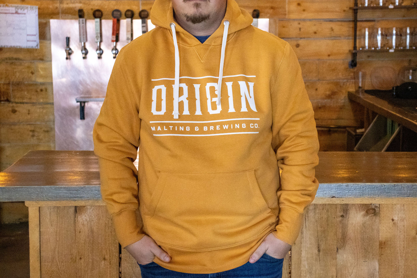 Origin - We Grow Beer Hoody - Gold